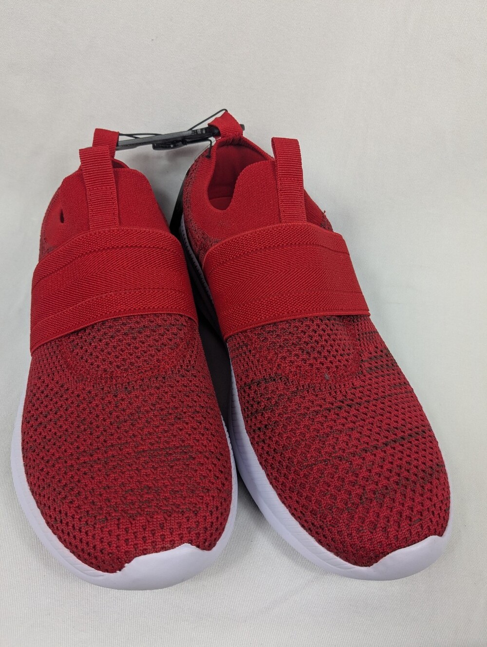 Athletic Works Red Slip On Jogger Sneakers 9